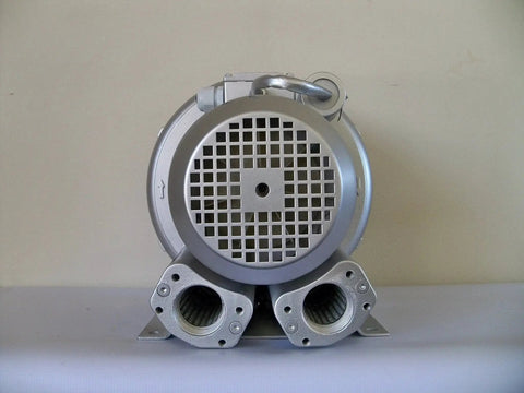 Efficient 1.75HP regenerative blower delivers reliable air movement for pressure and vacuum tasks with 103 CFM and 72 inH2O, front view