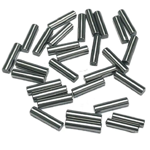 Thirty Piece Go To Dowel Pins Set For Wood Shelves And Bunk Beds One Eighth Inch By One Half Inch Alloy Steel Ground To Precision Tolerances 0.0001 To 0.0005 Inch Ideal Shelf Pins And Support Pins For DIY Projects For Home And Workshop Use