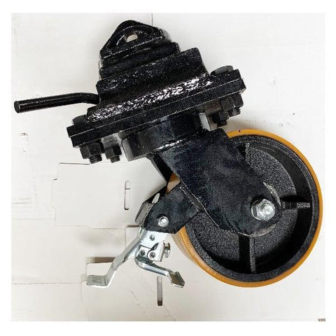 1 Ton Load Capacity SCSW6 Brake 6" Container Caster Wheel