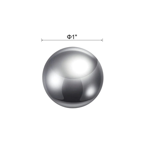 G100 1 Inch 304 Stainless Steel Precision Balls For Keychains And Bearings DIY Projects Corrosion Resistant High Strength Ball Bearings For Industrial Equipment By uxcell.