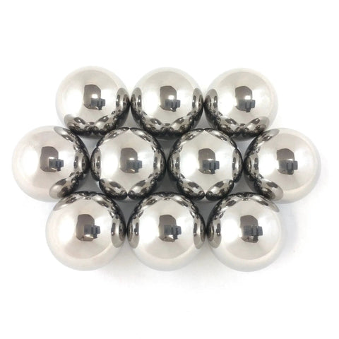 1 Inch Chrome Steel Bearing Balls Pack Of 10 For DIY Projects And Machinery Use