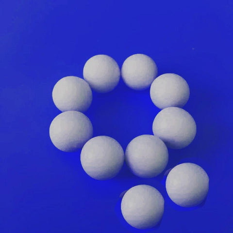 10-Pack Loose PTFE Balls 3/32"=2.38mm Bearing Balls