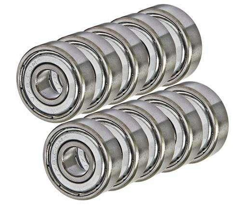 10 Ceramic Bearing S623ZZ 3x10x4 Shielded Miniature - VXB Ball Bearings