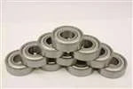 10 Ceramic Shielded Bearing R168ZZ 1/4x3/8x1/8 inch Bearings - VXB Ball Bearings