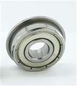 10 Flanged Bearing 8x12x3.5 Stainless Steel Shielded Bearings - VXB Ball Bearings