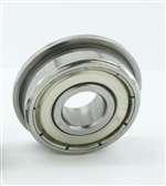 10 Flanged Bearing F604ZZ 4x12x4 Shielded Miniature - VXB Ball Bearings