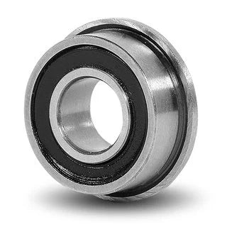 10 Flanged Bearing SFR188-2RS Sealed 1/4x1/2x3/16 inch Bearings - VXB Ball Bearings