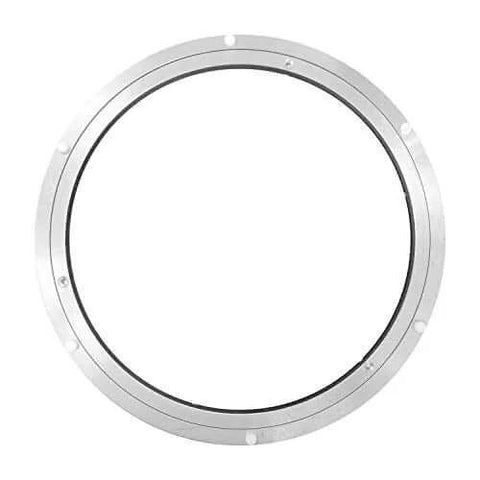 10 Inch Aluminum Lazy Susan Ball Bearing Turntable, Heavy Duty Silent Swivel Bearing for Wood Metal Glass Marble, 100 lb Load