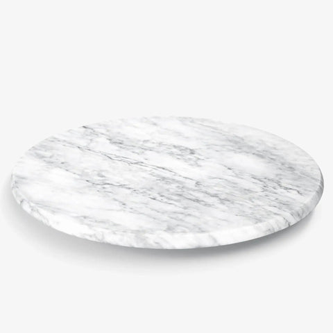 10 Inch Marble Lazy Susan with Silent Rotation for Countertop Kitchen Organization, natural marble cake turntable