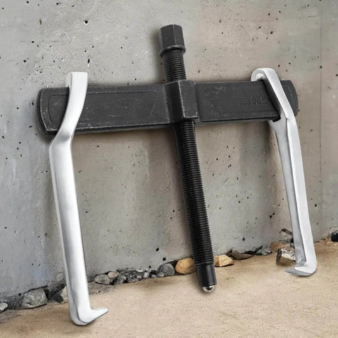 2 Jaw Gear Puller, 10 Inch Two Claw Gear Puller Tool, Heavy Duty Steel Bearing Puller For Flywheels And Industrial Removal