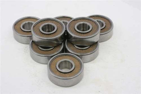 10 Sealed Bearing 8x12x3.5 Miniature - VXB Ball Bearings