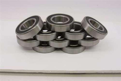 10 Sealed Bearing R6-2RS 3/8x7/8x9/32 inch Miniature - VXB Ball Bearings