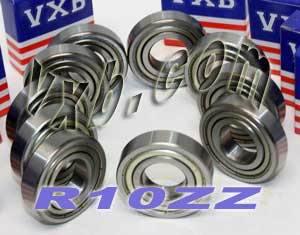 10 Shielded Bearing R10ZZ 5/8x1 3/8x0.344 inch - VXB Ball Bearings