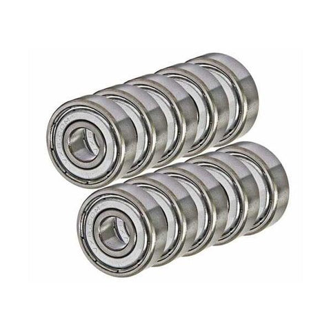 10 Shielded Bearing R133ZZ 3/32x3/16x3/32 inch Miniature Bearings - VXB Ball Bearings