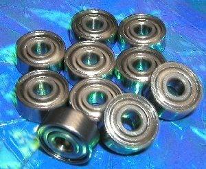 10 Shielded Bearing R1810ZZ 5/16x1/2x5/32 inch Miniature Bearings - VXB Ball Bearings