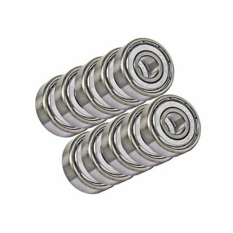 10 Shielded Bearing R188ZZ 1/4x1/2x3/16 inch Miniature Bearings - VXB Ball Bearings