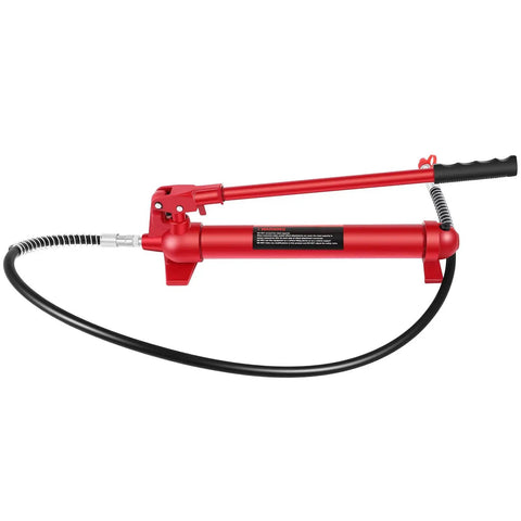 10 Ton Hydraulic Floor Jack Pump Ram Replacement With Long Handle For Auto Body Frame Repair And Heavy Duty Equipment Maintenance OCPTY