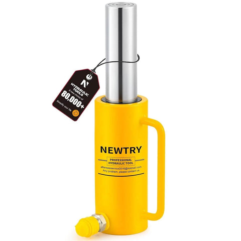 10 ton Hydraulic Jack Cylinder Long Ram 6” Stroke Portable Hydraulic Ram Industrial Lifting Tool Porta Power