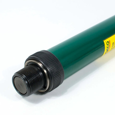 ✝️ 10 Ton Capacity 10" Stroke Hydraulic Ram - Ram - Stroke: 10, Force rating: 10 ton - Side view showing threaded end