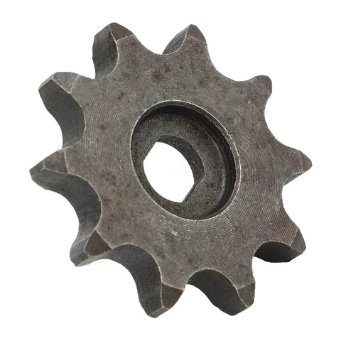 10 Tooth Sprocket Lightweight Carbon Steel Gear For Ordinary Chains 12.5mm Pitch 7mm Thick Easy To Install Motor Pinion Gear
