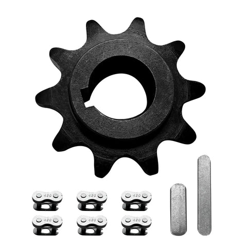 10 Tooth Front Sprocket For 420 Chain With Five Eighth Inch Bore Fits Coleman CT200U CT200U EX BT200X RB200 Predator mini bikes and parts