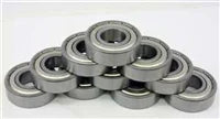 10 Unflanged Shielded Slot Car Axle Bearing 1/8x1/4 inch Bearings - VXB Ball Bearings