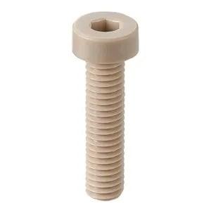 100-Pack PEEK Low Head Hex Socket Screws - M4 x 8mm - Made in Japan
