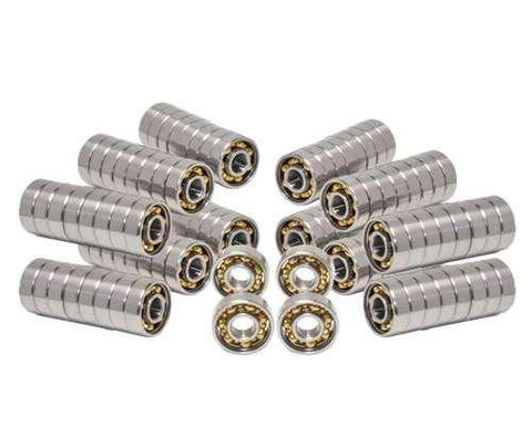 100 Skate Bearing Bronze Cage Open - VXB Ball Bearings