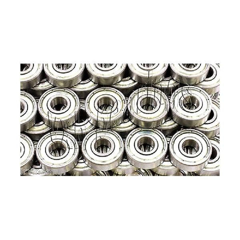 1000-Pack Electric Motor Quality 608ZZ Bearings Chrome Steel - Steel Cage