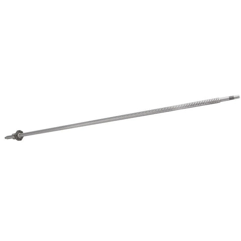 1000mm Rolled Ballscrew With 1605 Nut For CNC Machines And Automation, visible side view of linear motion device.