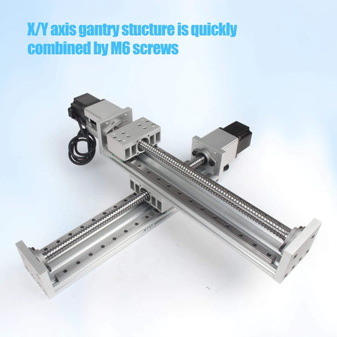 ✝️ 100mm stroke cnc linear stage motion actuator, x y z axis linear slide rail cross sliding table linear rail guide