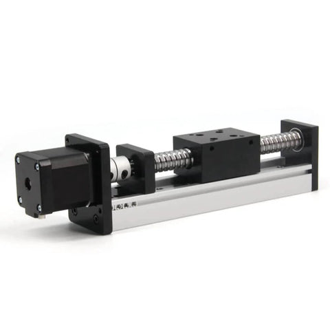 ✝️ 100mm effective stroke length linear rail guide with square linear rails ballscrew sfu1605 with nema 17 stepper motor for diy cnc router parts