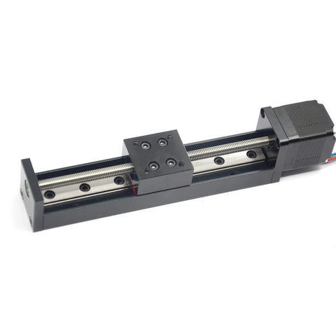 Befenybay 100mm mini linear rail guide with lead screw and NEMA11 stepper motor