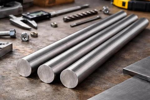 1018 Cold Rolled Steel Round Bar Pack Of 3 Seven Eighths Inch Diameter Twelve Inch Length Solid Rod Precision Ground