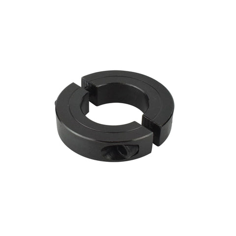 Front view of (4-Pack) Shaft Collar 1" Bore, 1045 Steel Double Split Clamp-On Shaft Collars Style, 1-3/4" OD, 1/2" Thickness
