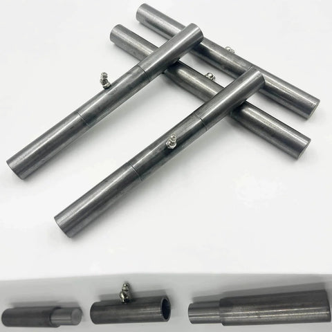 10 Inch Weld On Hinges Heavy Duty Black 2 Pack Greasable Ramp Door Hinges For Trailers Durable Steel Construction Corrosion Resistant