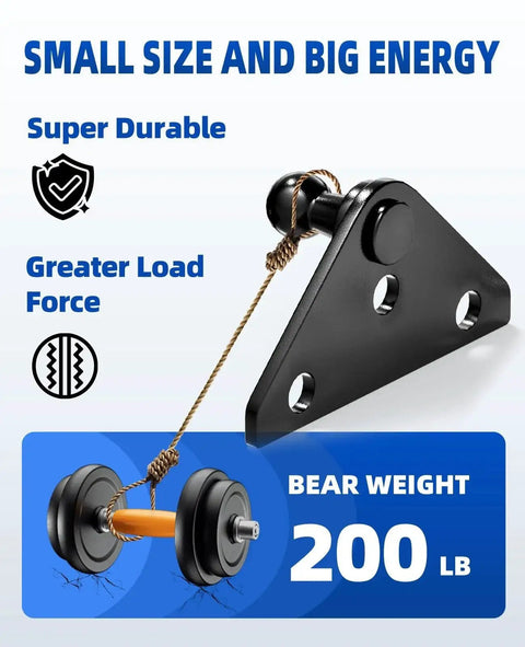 Durable 10mm ball stud gas strut mounting brackets set of 4 with 16 screws, showcasing load capacity and features.