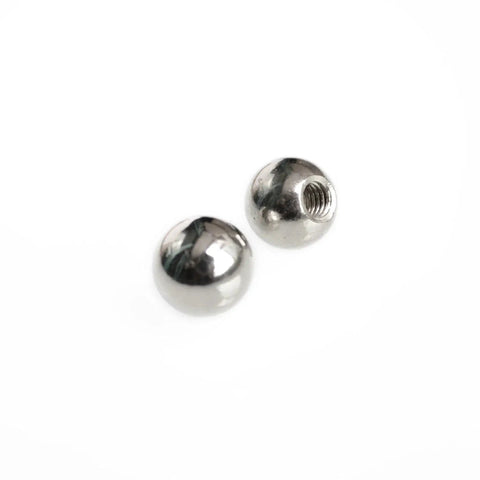 Close-up of Sixteen Pieces Set Of 10mm M4 Threaded Steel Ball Rod Ends For Kossel Delta 3D Printer Magnetic Ball Joint System