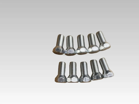 10pcs Wheel Bolts MT1046 JD20 MT2228 Replacement for John Deere shown on white background