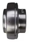 Side view of 1-1/4 Inch Stainless Steel Insert Bearing With Set Screw Locking, Greaseable, Wide Inner Race, Spherical Outer Race, 440C Stainless Steel