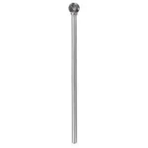 1/2 Inch SD-5 Ball Nose Bur Double Cut Solid Carbide For Precision Material Removal And Smooth Finishes