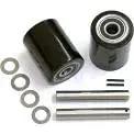 Load Wheel Kit For Manual Pallet Jack Fits Multiton Model TMJ Includes Two Ultra Poly 70D Load Wheel Assemblies With Bearings And Fasteners