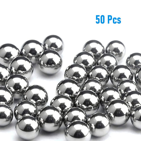 11 Mm 304 Stainless Steel Bearing Balls 50 Piece Set, Solid G100 Precision Balls For Bearings, Gearheads Love High Corrosion Resistance