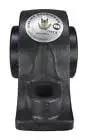 Front view of Interchangeable Type E Heavy Duty Two Bolt Pillow Block Bearing One And Seven Sixteenths Inch Model 19321107