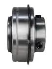 Side view of One Inch Insert Ball Bearing With Snap Ring SER205-16 ER-16 VER-216 Greaseable With Two Set Screws