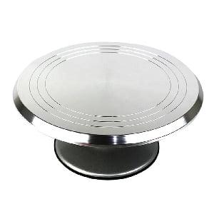 12" Inch Aluminum Pizza Serving Lazy Susan Turntable Bearing - VXB Ball Bearings