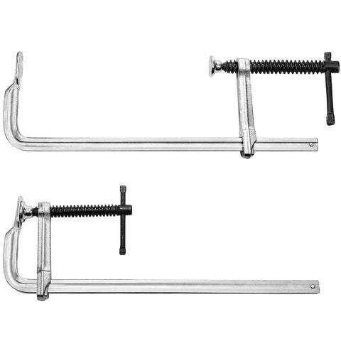 4 Pack 12 Inch Bar Clamps For Welding And Woodworking, Drop Forged Steel F Clamps With 450 Lb Load Capacity, Jaw Opening Up To 12 Inches