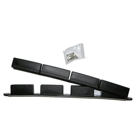 Black 12-inch replacement magnet bar for upright vacuum cleaners; screws included