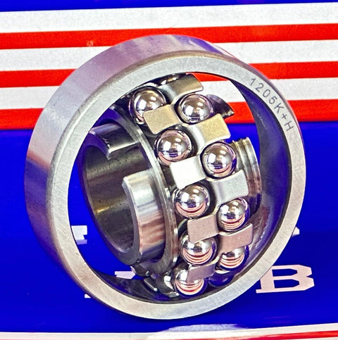1205K+H Tapered Self Aligning Ball Bearing - Adapter Sleeve 25x62x16mm