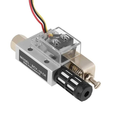 Venturi Vacuum Generator Ejector For Air Compressors, 12V Pneumatic Vacuum Source, Negative Pressure Generator With PR1/4 Inch